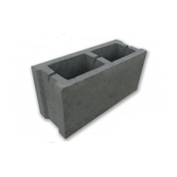  Блокче бетонно 15x39x19 см. , сиво , Булмекс
